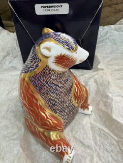 Royal Crown Derby Honey Bear