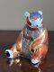 Royal Crown Derby Honey Bear Paperweight Gold Stopper