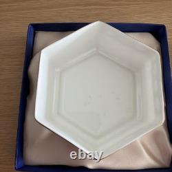 Royal Crown Derby House Of Lords English Bone China Hex Box / with Original Box