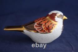 Royal Crown Derby House Sparrow Paperweight New & Boxed