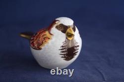 Royal Crown Derby House Sparrow Paperweight New & Boxed