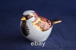 Royal Crown Derby House Sparrow Paperweight New & Boxed