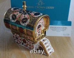 Royal Crown Derby IMARI SGB BOW TOP CARAVAN WAGON Ltd Ed 222/450 1st Quality Box