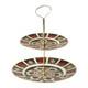 Royal Crown Derby Imari 1128 2 Tier Cake Stand 2nd Quality