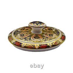 Royal Crown Derby Imari 1128 Covered Sugar Bowl 2nd Quality