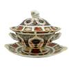 Royal Crown Derby Imari 1128 Sauce Tureen & Stand