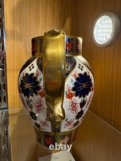 Royal Crown Derby Imari 1128 Solid Gold Band Rolleston Jug 1st Quality BNIB