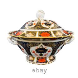 Royal Crown Derby Imari 1128 Soup Tureen & Stand 1st Quality Replacement Stand