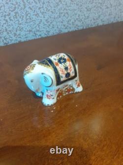Royal Crown Derby Imari Baby Elephant