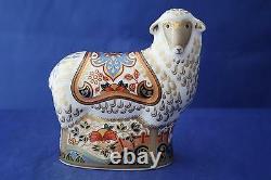 Royal Crown Derby Imari Ewe Paperweight Brand New / Boxed