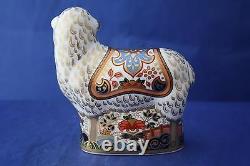 Royal Crown Derby Imari Ewe Paperweight Brand New / Boxed