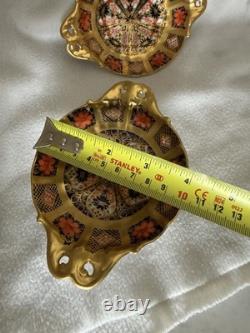 Royal Crown Derby Imari Pair Duchess Trays