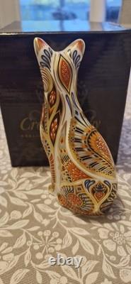 Royal Crown Derby Imari Paperweight with Stopper