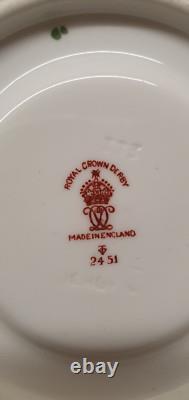 Royal Crown Derby Imari Pattern 12 Piece Coffee Espresso Demitasse Set No. 2451