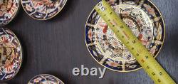 Royal Crown Derby Imari Pattern 12 Piece Coffee Espresso Demitasse Set No. 2451