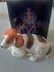 Royal Crown Derby Imari Puppy Belle Paperweight Gold Stopper Mmxv With Box