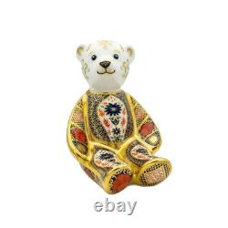 Royal Crown Derby Imari SGB Bear Paperweight