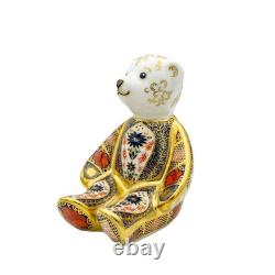 Royal Crown Derby Imari SGB Bear Paperweight