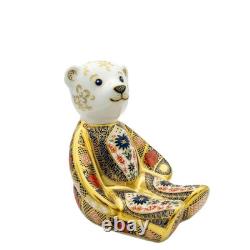 Royal Crown Derby Imari SGB Bear Paperweight