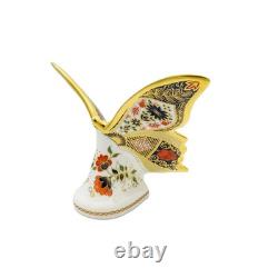 Royal Crown Derby Imari SGB Butterfly Paperweight