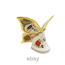 Royal Crown Derby Imari SGB Butterfly Paperweight