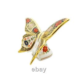 Royal Crown Derby Imari SGB Butterfly Paperweight