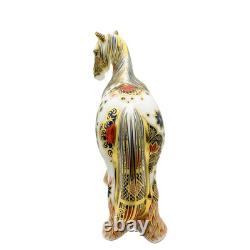 Royal Crown Derby Imari SGB Cob Horse Paperweight