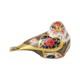 Royal Crown Derby Imari Sgb Goldfinch Paperweight