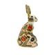 Royal Crown Derby Imari Sgb Hare Paperweight