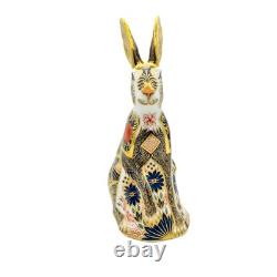 Royal Crown Derby Imari SGB Hare Paperweight