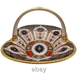 Royal Crown Derby Imari SGB Heather Basket