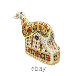 Royal Crown Derby Imari SGB Lurcher Paperweight