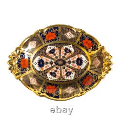 Royal Crown Derby Imari SGB Oval Comport 2nd Quality