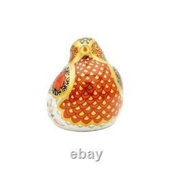 Royal Crown Derby Imari SGB Robin Paperweight