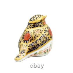 Royal Crown Derby Imari SGB Robin Paperweight