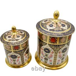 Royal Crown Derby Imari SGB Storage Jar