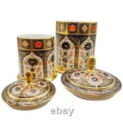 Royal Crown Derby Imari SGB Storage Jar 1st Quality / 100cl / 35oz