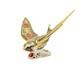 Royal Crown Derby Imari Sgb Swallow Paperweight