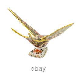 Royal Crown Derby Imari SGB Swallow Paperweight