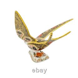 Royal Crown Derby Imari SGB Swallow Paperweight