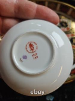 Royal Crown Derby Imari Vintage Miniature Teaset Tray 6 Pieces, 1128 Pattern