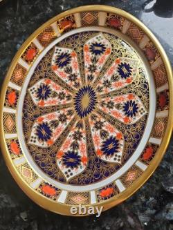 Royal Crown Derby Imari Vintage Miniature Teaset Tray 6 Pieces, 1128 Pattern