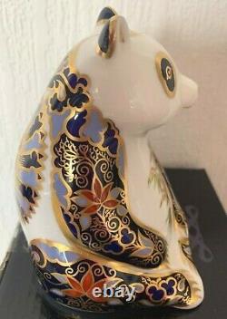 Royal Crown Derby Imperial Endandered Panda For Sinclairs