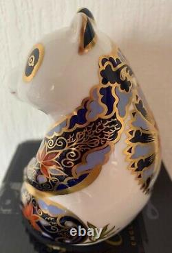 Royal Crown Derby Imperial Endandered Panda For Sinclairs