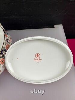 Royal Crown Derby Imperial Palace A1324 Large Oval Vegetable Dish New LVII 2nd