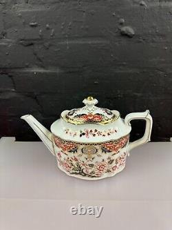 Royal Crown Derby Japan Kings Pattern Large Teapot 2.5 Pints New