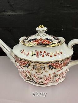 Royal Crown Derby Japan Kings Pattern Large Teapot 2.5 Pints New