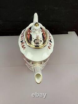 Royal Crown Derby Japan Kings Pattern Large Teapot 2.5 Pints New