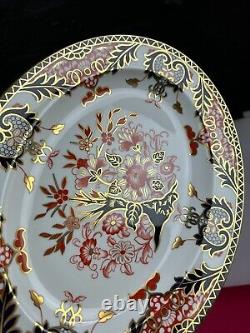 Royal Crown Derby Japan Kings Pattern Oval Carving Serving Platter Plate 35 cm