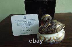 Royal Crown Derby Jubilee Black Swan New In Box